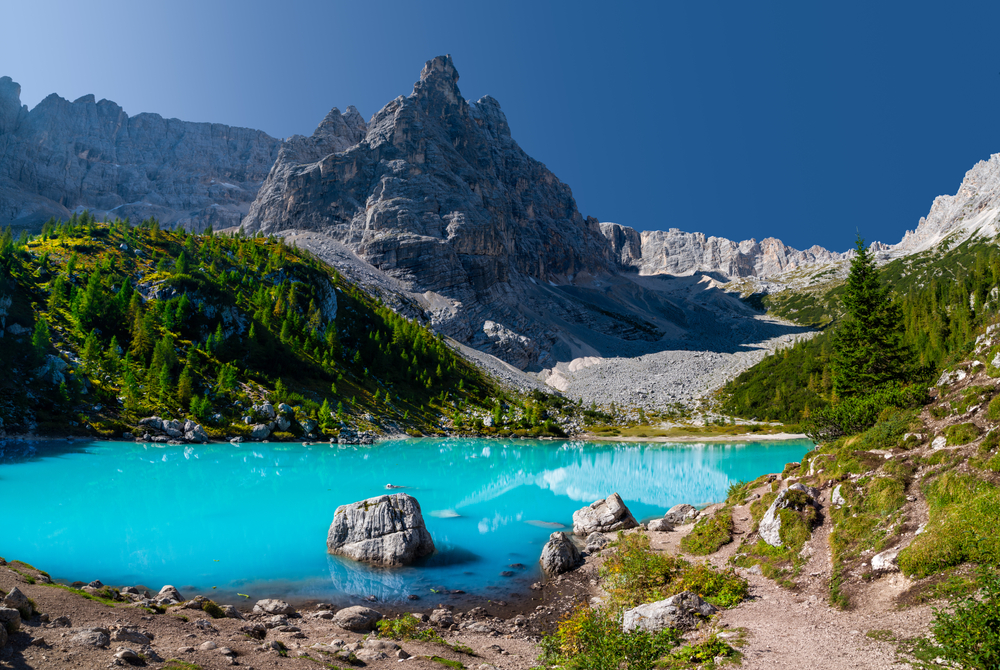 Wanderung Lago di Sorapis See