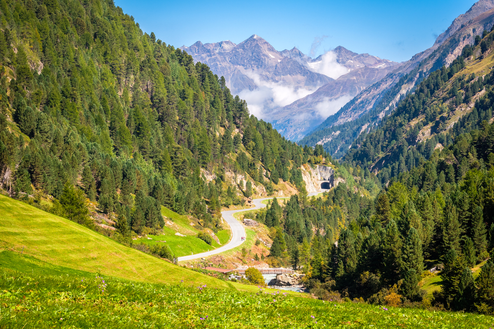 Wandern Alpen Überquerung