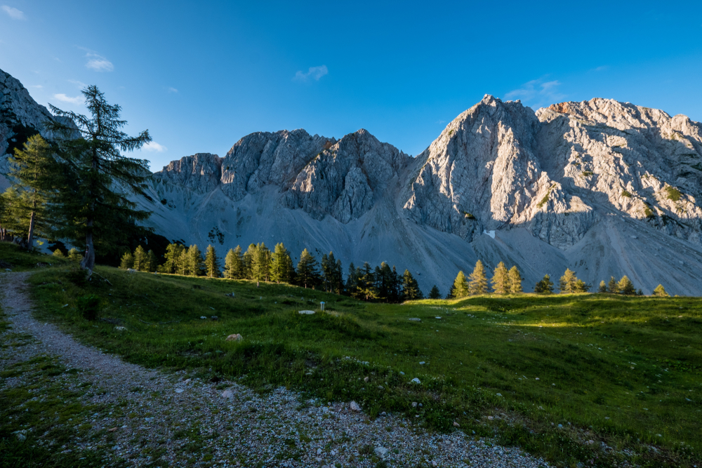 Alpen Wandern Karawanken Hochstuhl