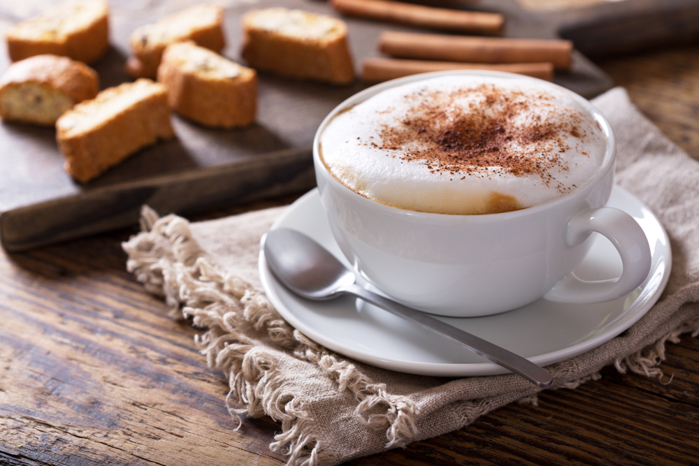 No Go: Cappuccino nachmittags