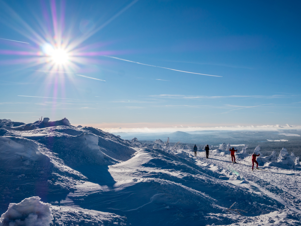 Langlauf Erzgebirge Loipen