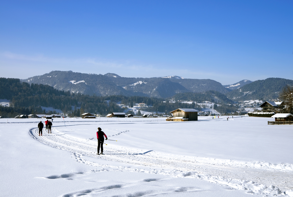 Langlauf Oberstdorf Loipe