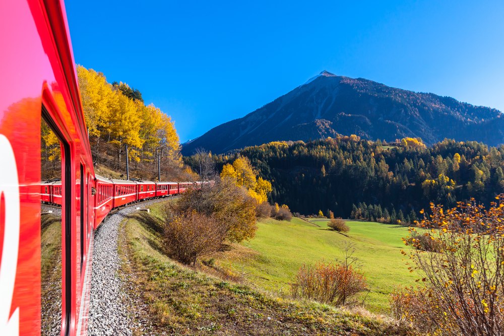 Engadin Ferien Rhätische Bahn