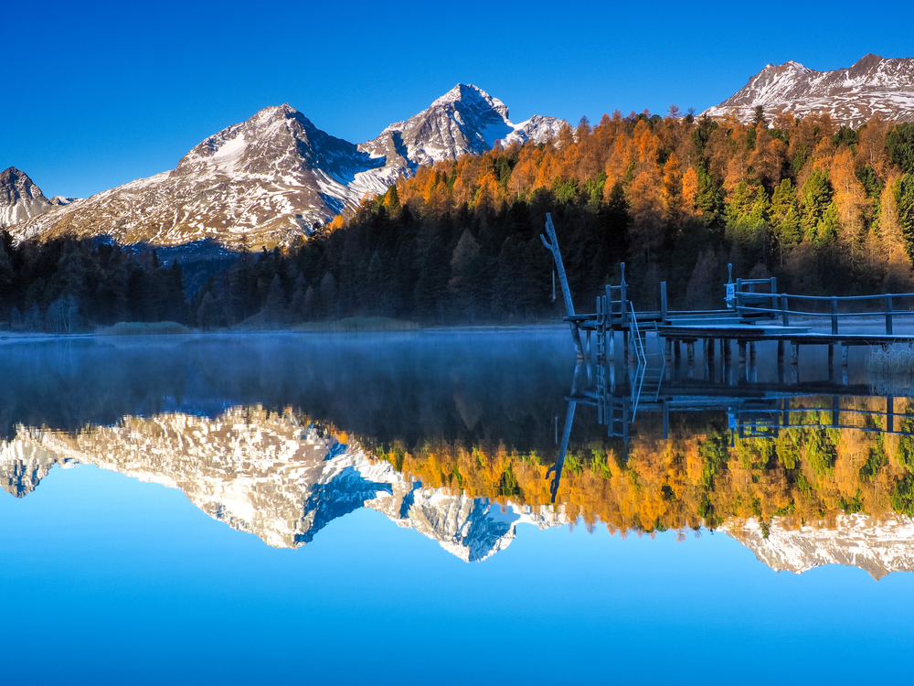 Lej da Staz wandern St. Moritz