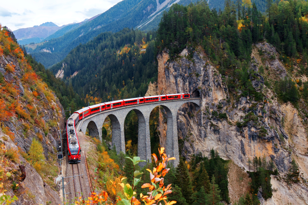 Bahnerlebnisweg Albula
