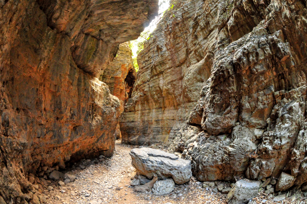 Imbros Schlucht wandern