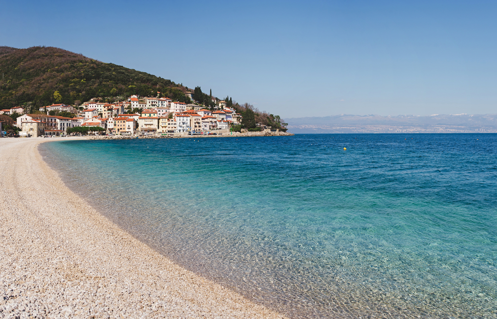 Mošćenička Draga Strand Sipar