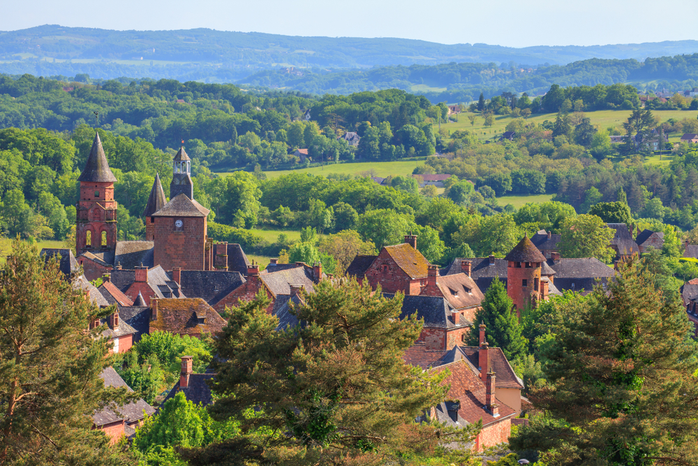 Collonges-la-Rouge Wanderung
