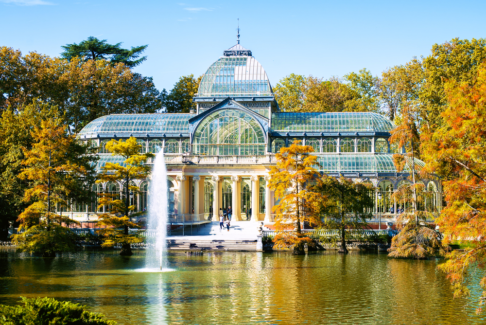 Palacio de Crsital Madrid Parque de Retiro
