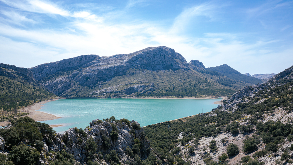 Soller Mountainbike Cuber Stausee