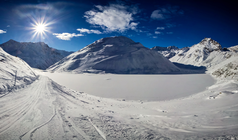 Rifflsee Loipe Pitztal Österreich