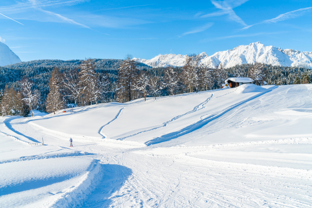 Langlauf Loipen Seefeld
