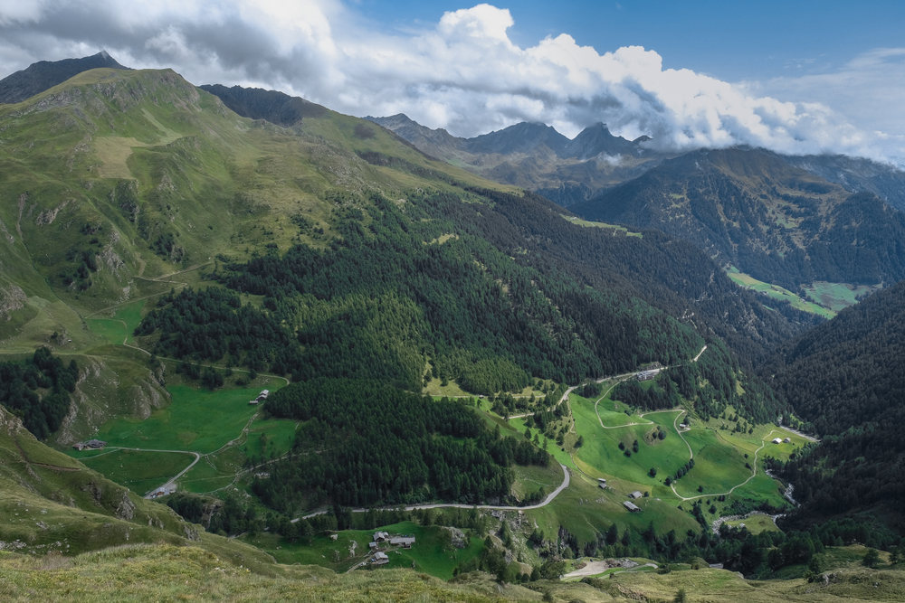 Aussicht vom Timmelsjoch