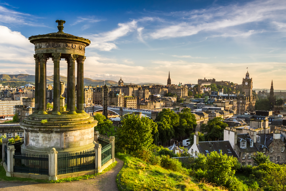Urlaub Edinburgh Pfingsten