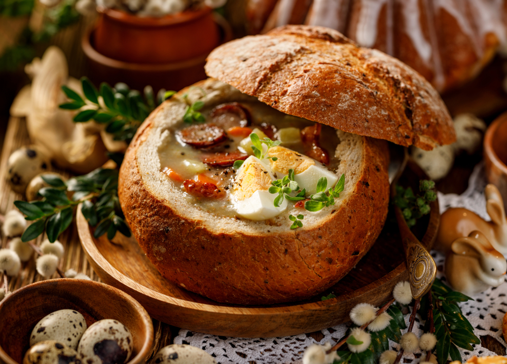 Żurek im Brot