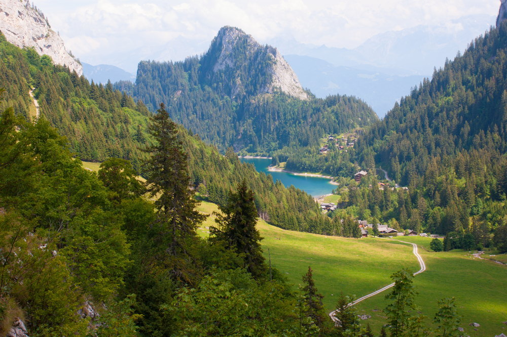 Portes du Soleil Wandern Lac de Tanay