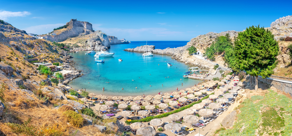 Rhodos Lindos St. Paul's Bay
