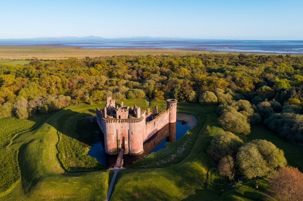 Caerlaverock Castle wandern