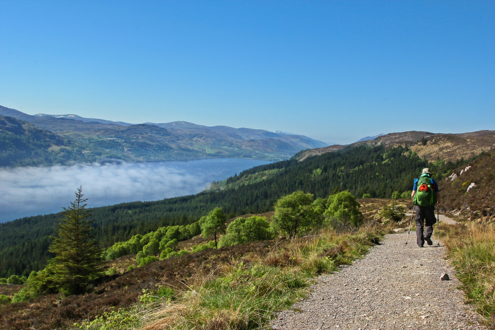 Great Glen Way wandern Loch Ness Trail