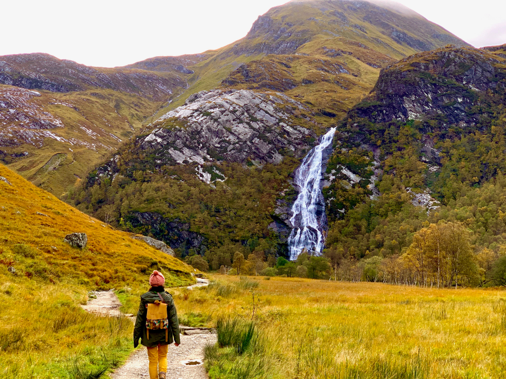 Steall Falls Wanderung