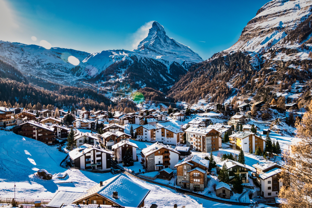 Zermatt, station de ski suisse