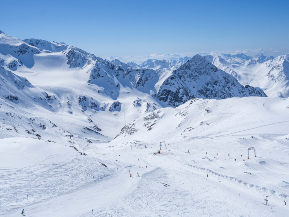 Skigebiet Stubaier Gletscher