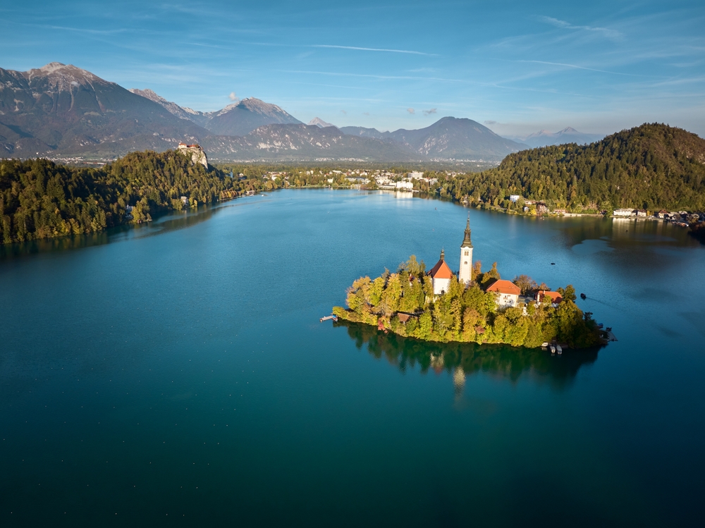 Wandern Bled See