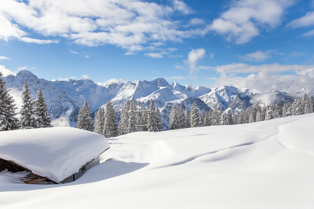 Langlauf Kleinwalsertal Loipe