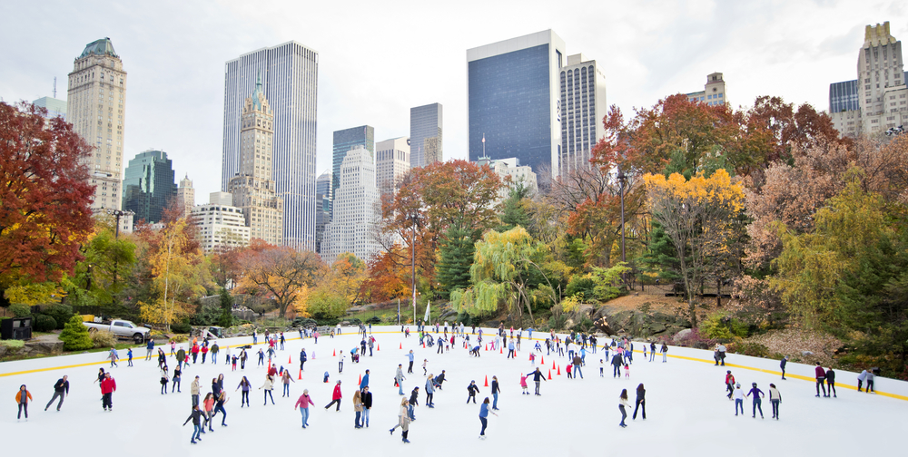 Weihnachten New York Dezember