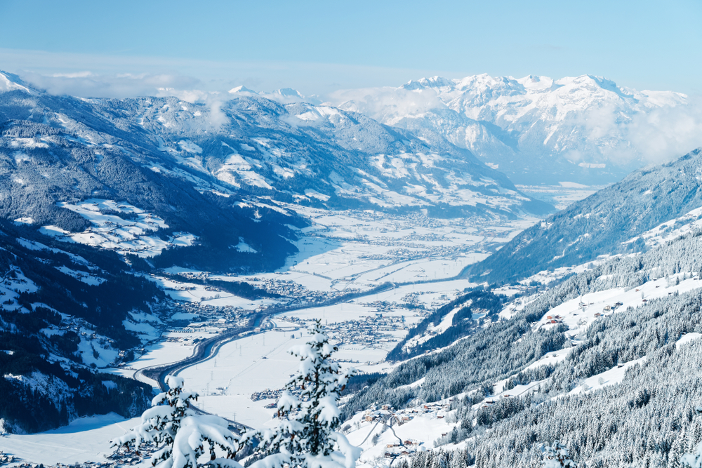 Langlauf Zell am Ziller Loipe